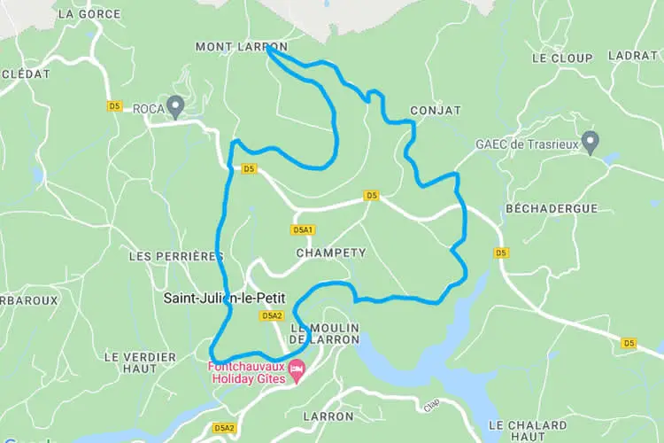 boucle du mont larron 10km